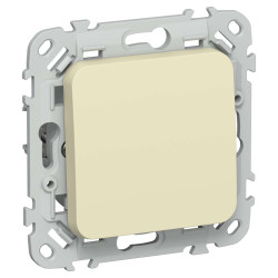 FLITE Выключатель 1-клавишный перекрестный 10А ВС71-1-0-ФлН навахо IEK