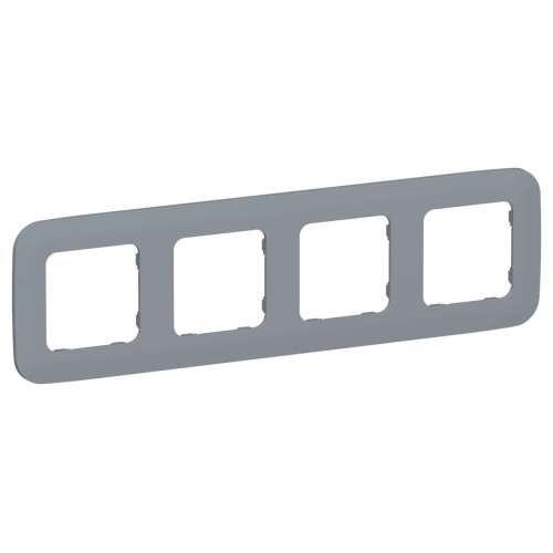 FLITE Рамка 4-местная РУ-4-А-ФлМ маренго IEK