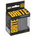 BRITE Выключатель 2-клавишный с индикацией для отелей 10А ВС10-2-9-БрМ маренго IEK