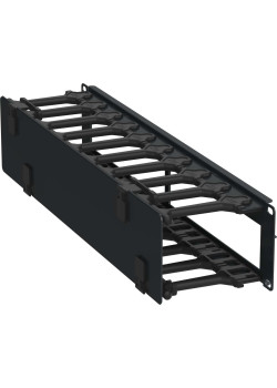 ITK Кабель-органайзер горизонтальный 19