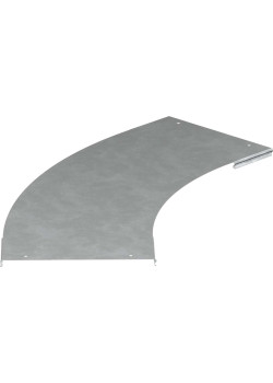 Крышка поворота лестничного LESTA 45град основание 400мм R600 HDZ IEK