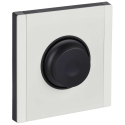 FORTE&PIANO Светорегулятор поворотно-нажимной 600Вт FP254M металл белый IEK