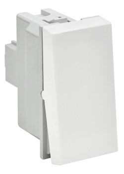 PRIMER ВК0-11-00-П Выключатель одноклавишный (1 модуль) белый IEK