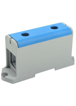 Клемма вводная силовая КВС 35-240мм2 синяя IEK