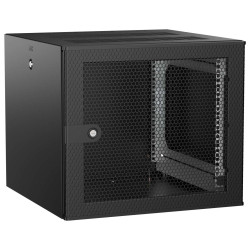 ITK UNITBOX W Шкаф настенный 9U 600х600мм дверь перфорированная черный