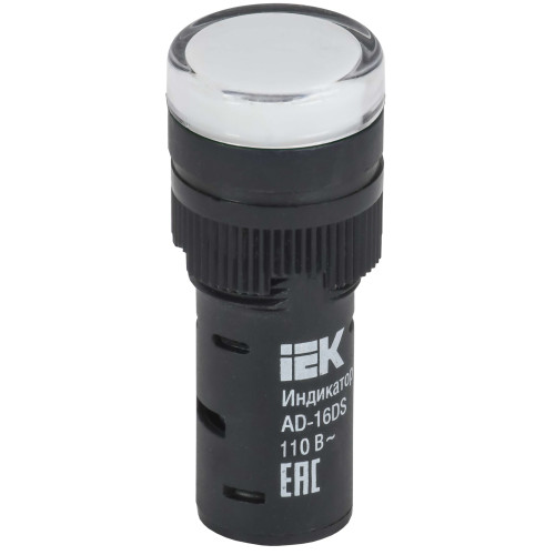 Лампа AD16DS(LED)матрица d=16мм белый 110В AC/DC IEK